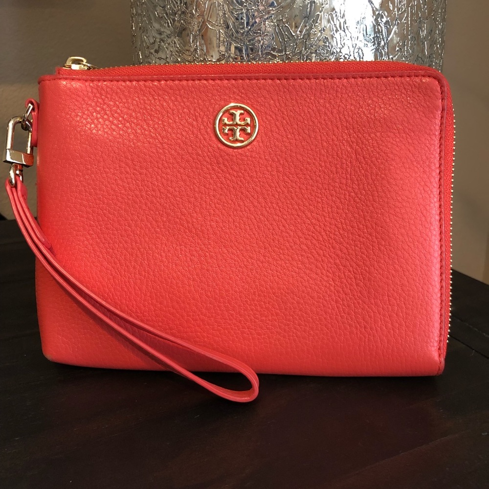 Tori Burch wristlet